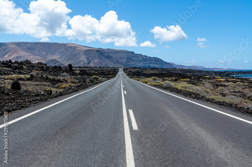 Lanzarote Road To Volcano