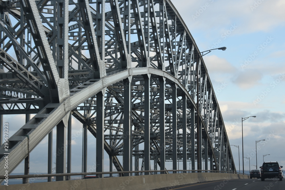Fototapeta premium bridge over river