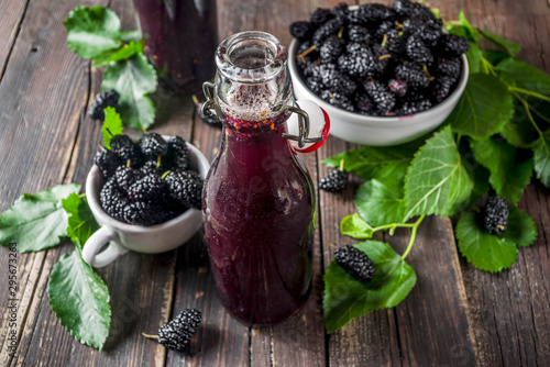 Mulberry Shrub, Juice or  liqueur
