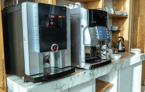 coffee machine close up
