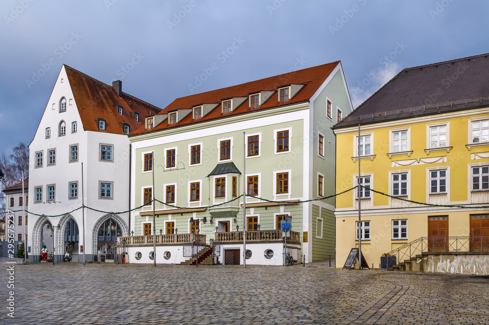 Square in Freising, Germany