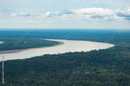 Fototapeta Naklejka Na Ścianę i Meble -  Visão aérea rio amazonas