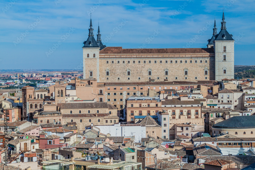 Alcazar fortress in Toledo, Spain.