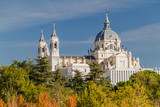 Catedral de la Almudena cathedral in Madrid, Spain