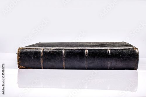 Spine of Old Black Book