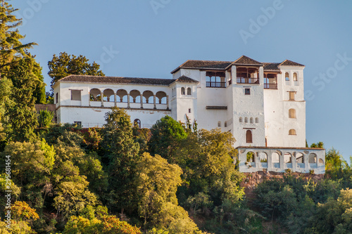 Generalife palace in Granada, Spain