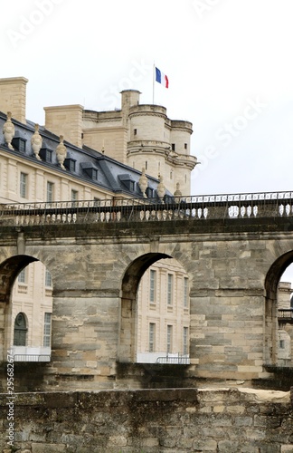 Château de Vincennes, paris, france, castle, tower, stone, medieval, architecture, building, old, historic, monument, fortress, wall