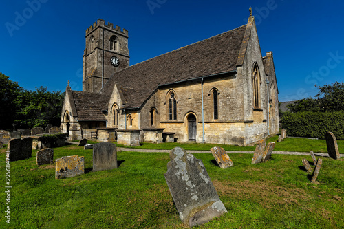St Mary Magdalene church in Hullavington, Wiltshire, England, United Kingdom