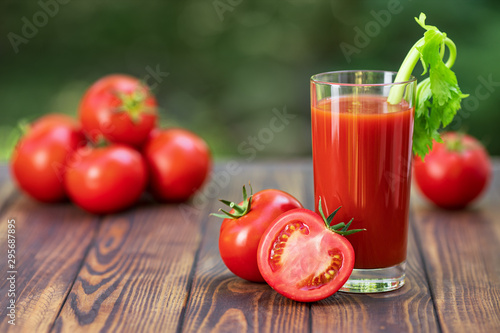 Tablou pe pânză tomato juice in glass