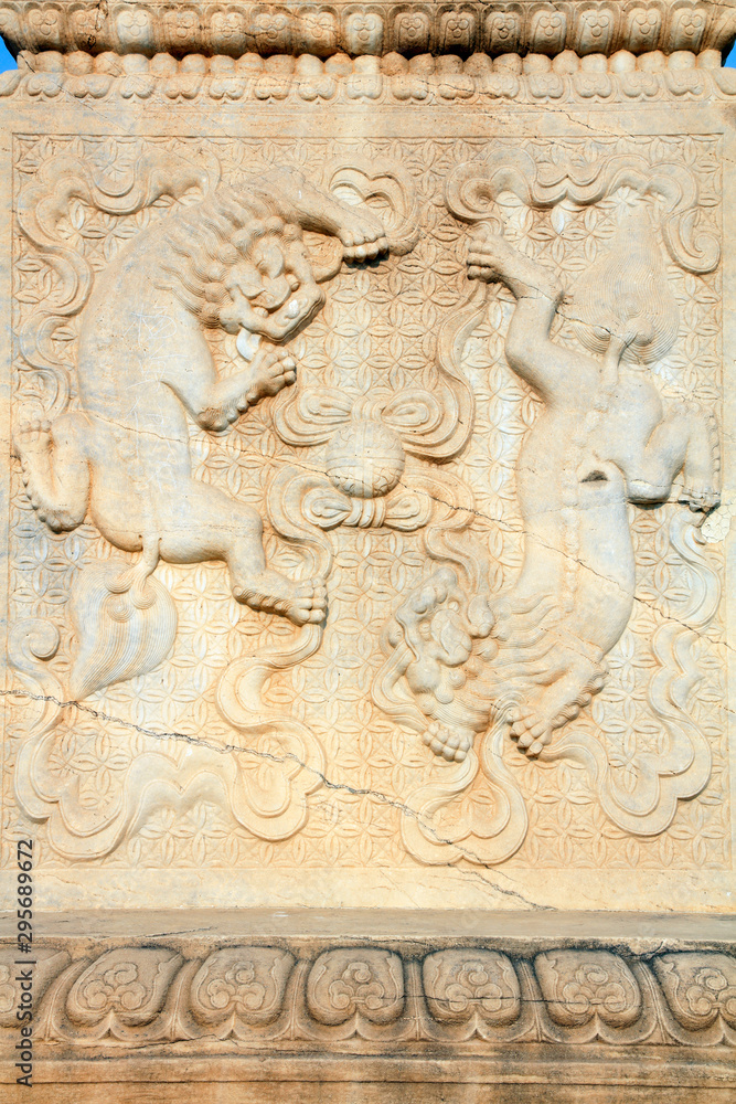 Chinese ancient stone carvings