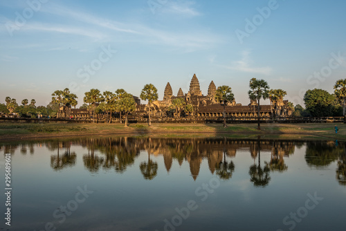Angkor Wat is a temple complex in Siem Reap, Cambodia. © rudiernst