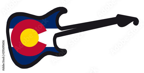 Colorado Electric Flag Guitar
