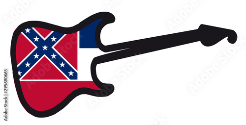Mississippi Electric Flag Guitar