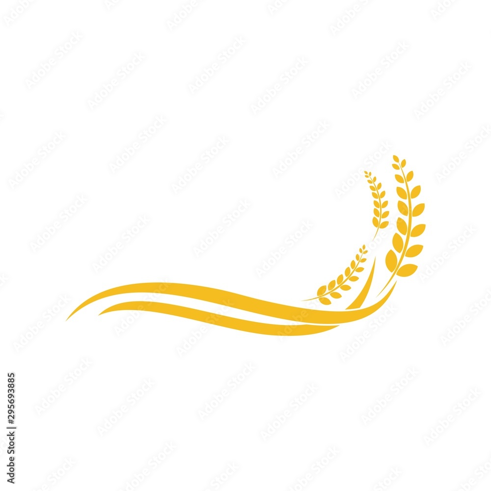 Agriculture wheat Logo Template vector icon design Agriculture wheat Logo Template vector icon design