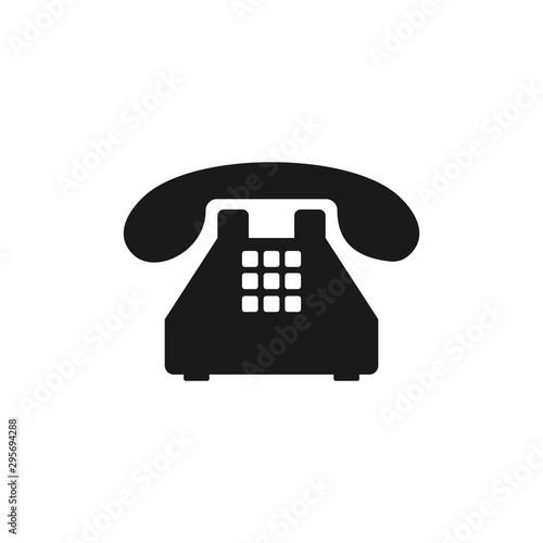 Telephone icons on white background. vector illustration EPS10