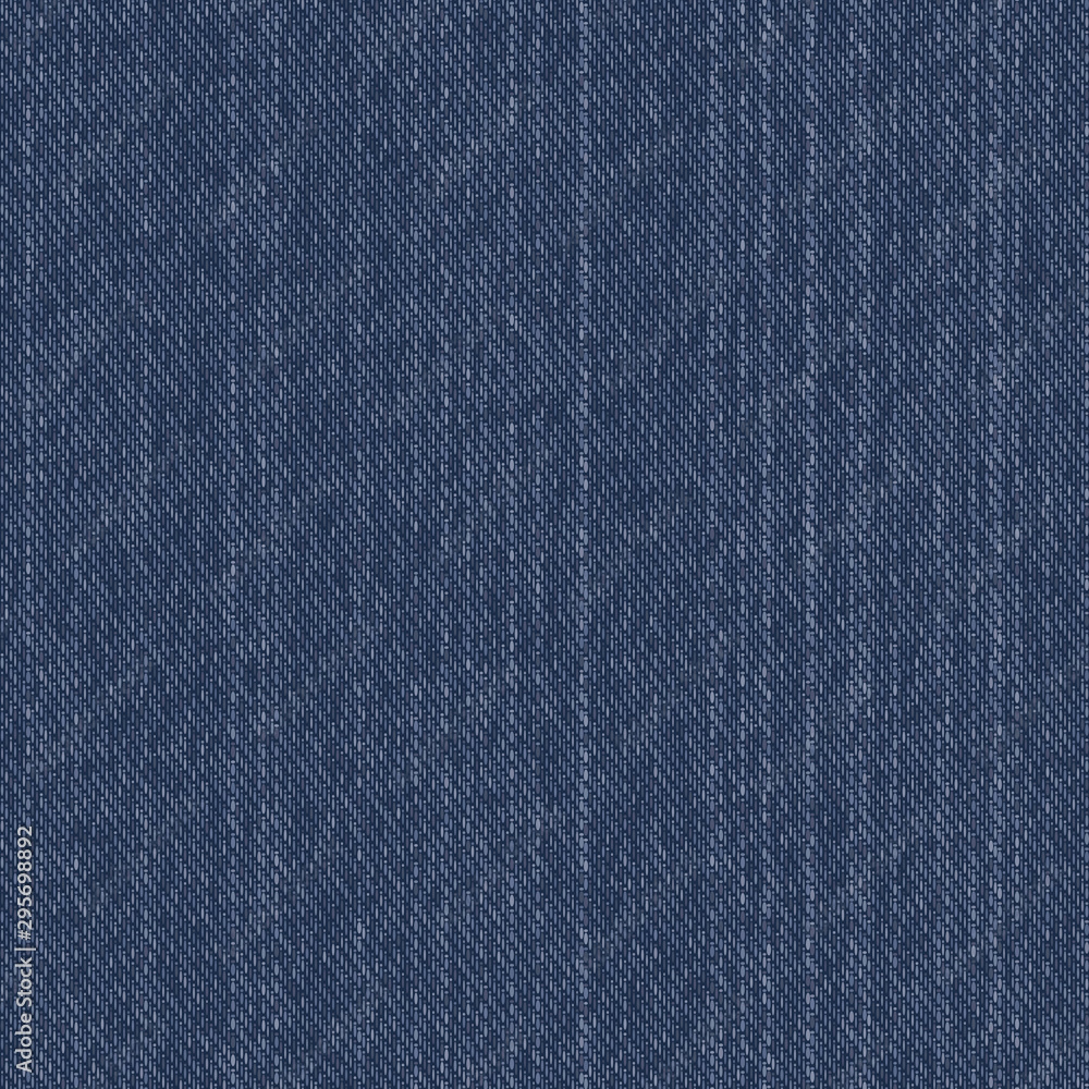 Denim Fabric Texture Seamless Repeat Vector Pattern Swatch. Traditional indigo blue color. Denim Fabric Texture Seamless Repeat Vector Pattern Swatch. Traditional indigo blue color.