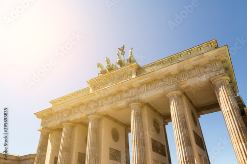 Obraz na plátně Brandenburger Tor in Berlin