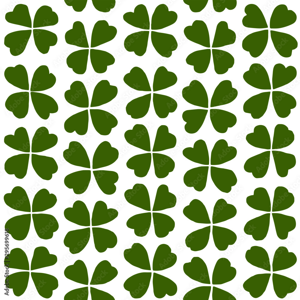 four leaf clover pattern four leaf clover pattern
