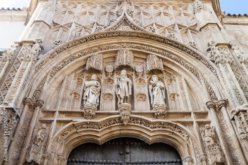 Wallpaper Mural Gothic portal of the forer Hospital of San Sebastian in Cordoba, Spain Torontodigital.ca