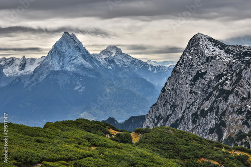 watzmann mountain in berchtesgaden germany