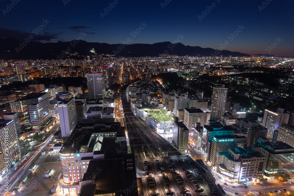Fototapeta premium 札幌の夜景