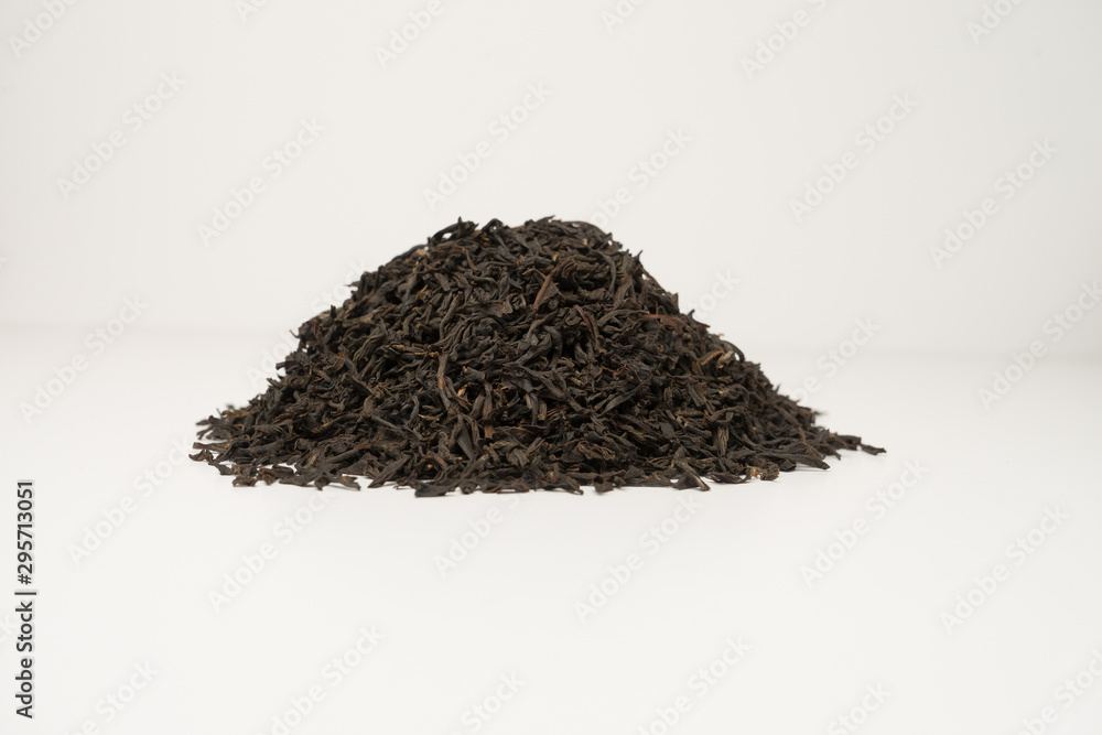 Varieties of tea. Herbal, black, green, puer, earthen tea. All this on a white background. Varieties of tea. Herbal, black, green, puer, earthen tea. All this on a white background.