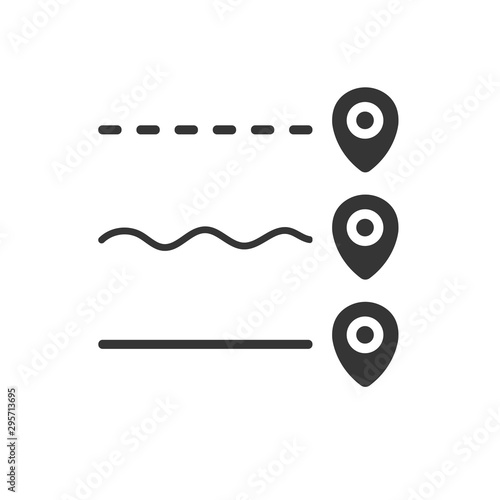 Different ways of achieving success. Concept of different goal achievement. 