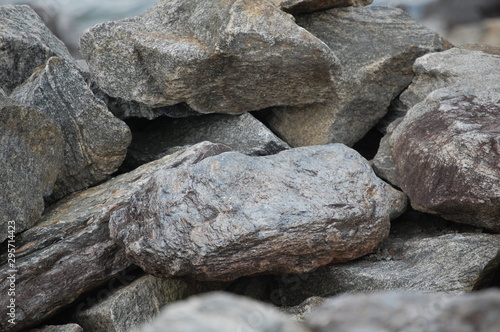 rocks in water