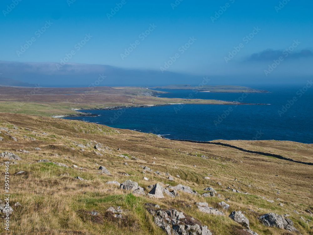 view of mountains and sea