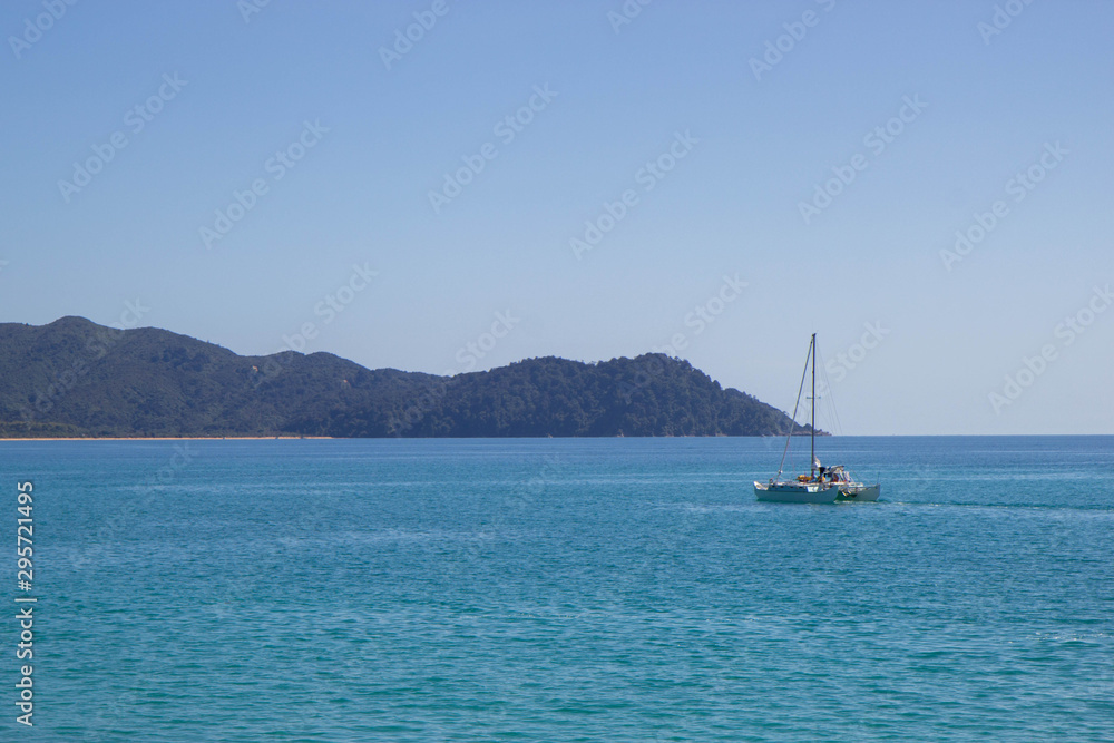 Obraz premium view of Abel Tasman National Park, New Zealand