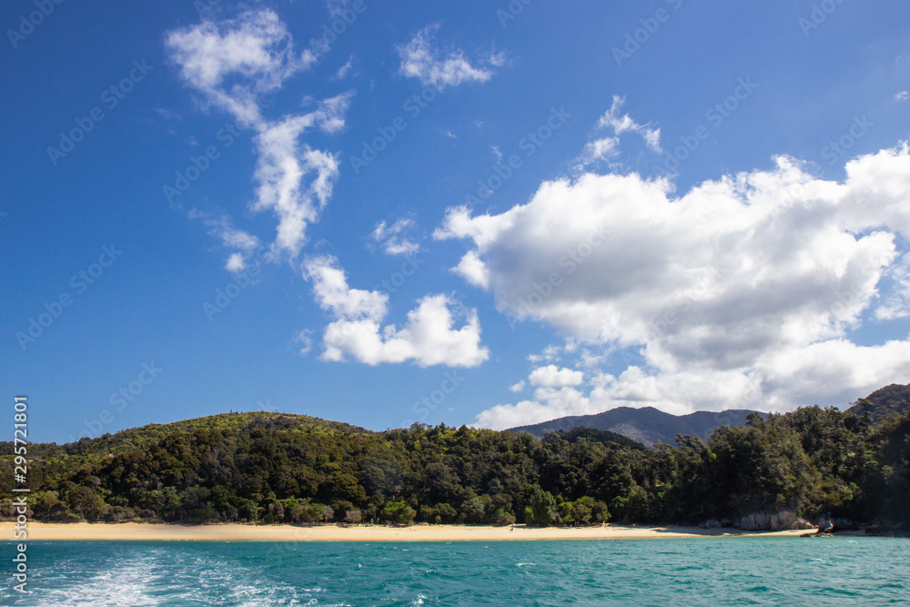view of Abel Tasman National Park, New Zealand view of Abel Tasman National Park, New Zealand