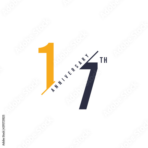 17 Th Anniversary Design