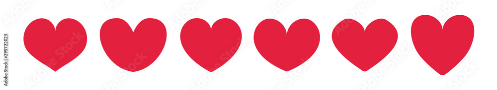 Heart Icon Vector. Valentine's day symbol. Heart Icon Vector. Valentine's day symbol.