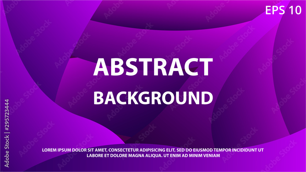 Abstract purple background, with wave shape and purple gradient color composition. Abstract purple background, with wave shape and purple gradient color composition.