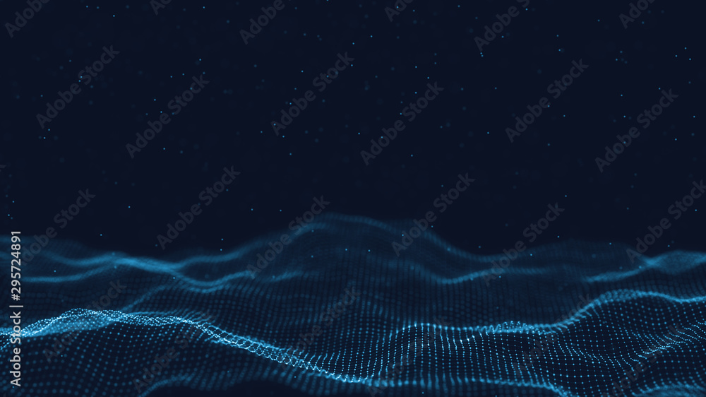 3d abstract digital technology background. Futuristic sci-fi user interface concept with gradient dots and lines. Big data, artificial intelligence, music hud. Blockchain and cryptocurrency 3d abstract digital technology background. Futuristic sci-fi user interface concept with gradient dots and lines. Big data, artificial intelligence, music hud. Blockchain and cryptocurrency