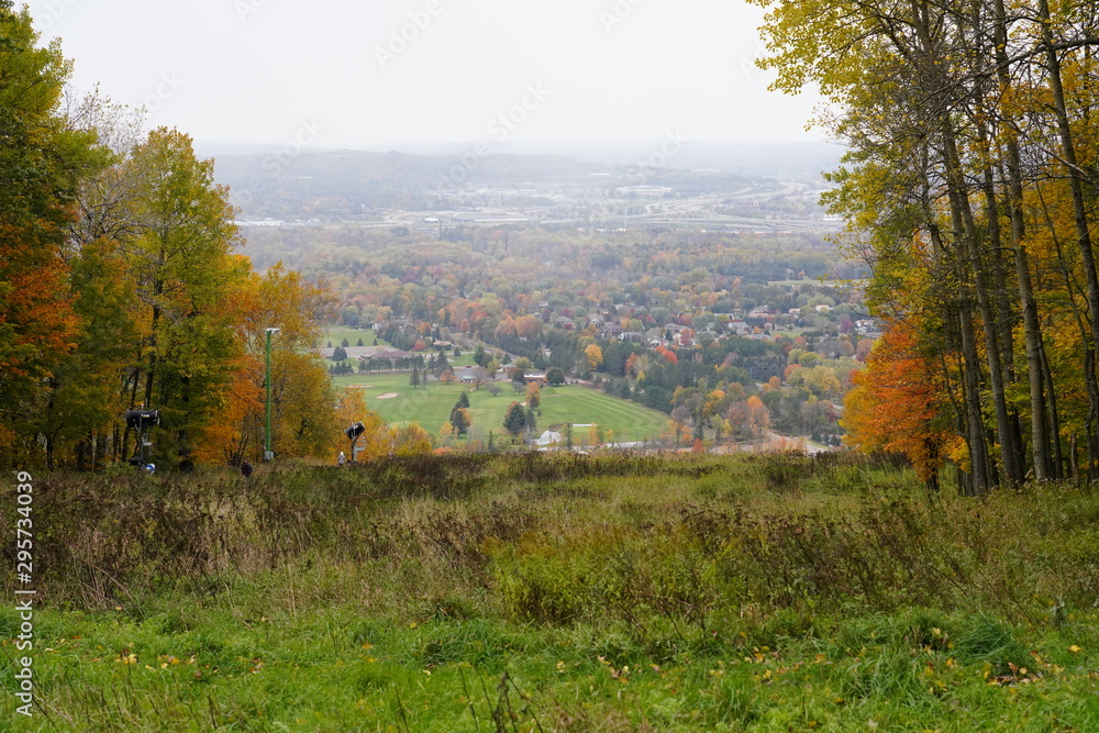 Wisconsin's Fall Autumn season color landscape photography. The beauty of autumn color season change.