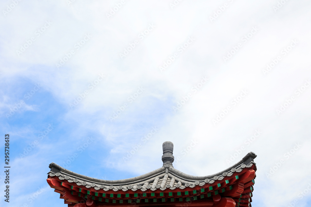 Chinglish pavilion roof