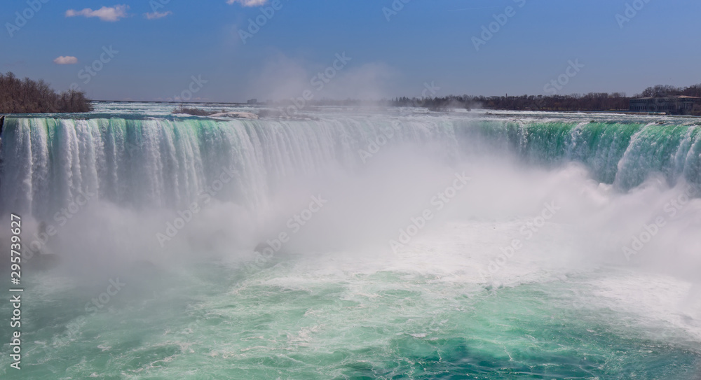 Canada, Scenic Niagara Waterfall, Horseshoe Falls, Canadian side Canada, Scenic Niagara Waterfall, Horseshoe Falls, Canadian side