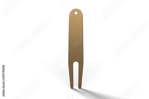 Bild auf Leinwand Blank Divot Tool & Ball Marker For Branding