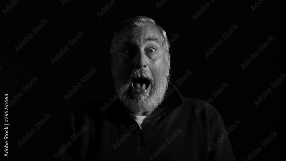 Old man gets electrocuted, expressing his skeleton with an X-ray effect. Old man gets electrocuted, expressing his skeleton with an X-ray effect.