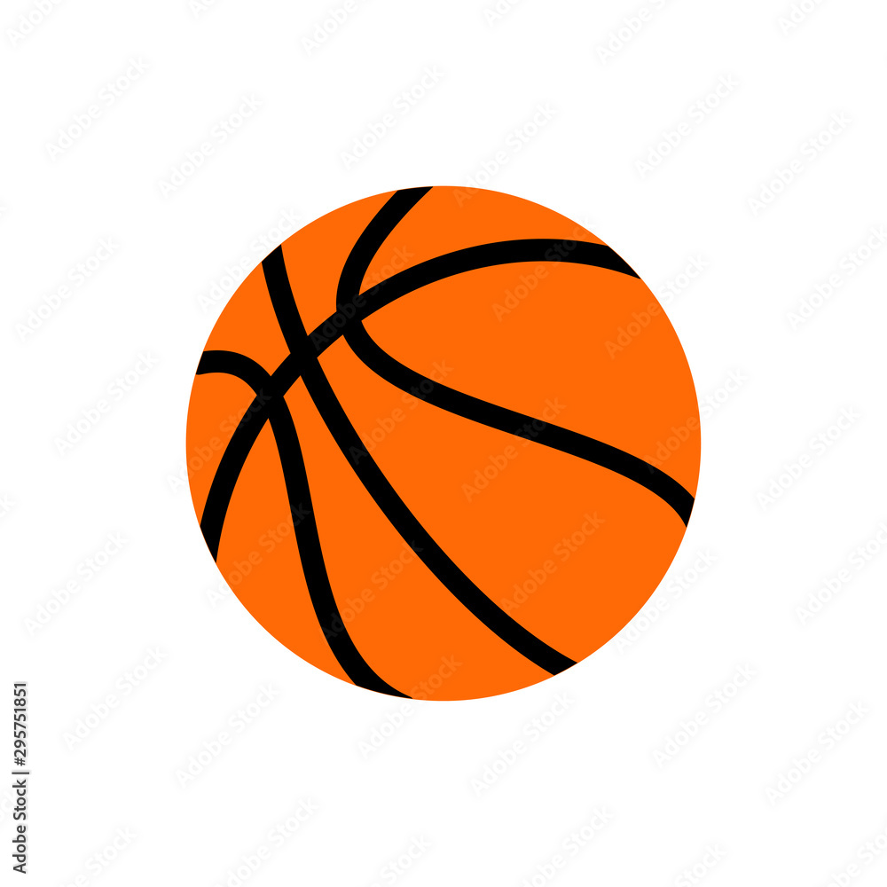 Basket Ball Symbol Icon Vector Design Illustration EPS 10