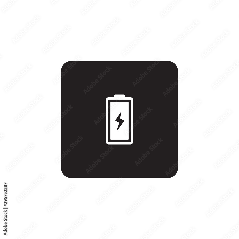 Battery icon symbol vector Battery icon symbol vector