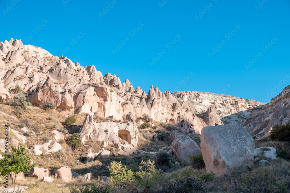 Fototapeta premium Zelve is a open air museum in Cappadocia 