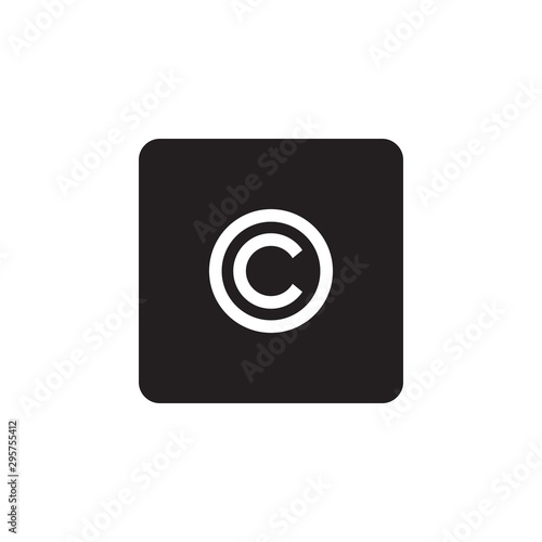 Free Download Copyright icon symbol vector - GFXLoad