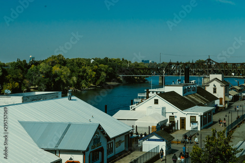 Skyline View on Old Town Sacramento