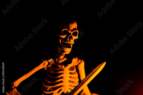 Canvas Print Halloween theme - Skeleton army