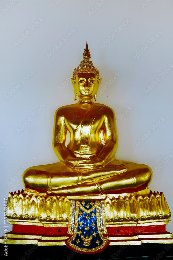 statue of buddha, in buddhist temple in thailand statue of buddha, in buddhist temple in thailand