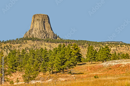 Devils Tower in the Sun
