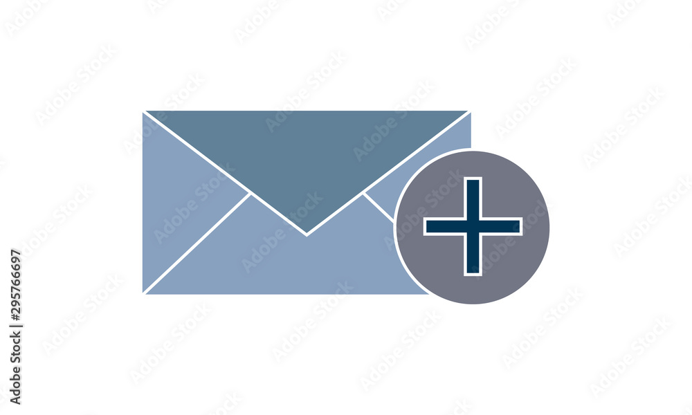 Add mail icon for creating or composing a new email Add mail icon for creating or composing a new email