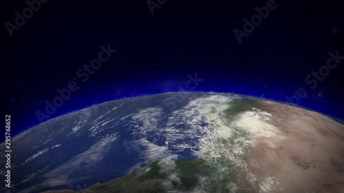 VFX earth 3D space 4K photo